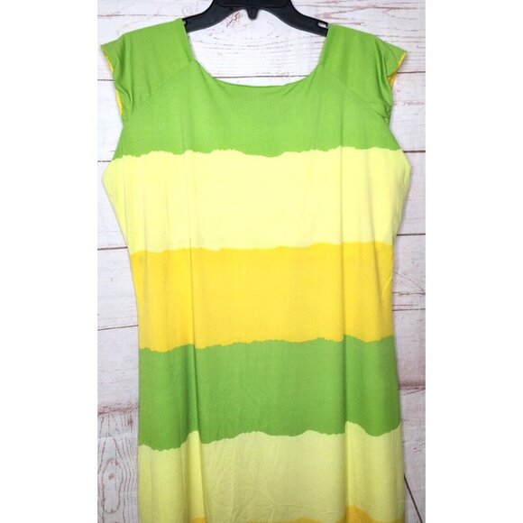 Club Style Bright Color Poly/Spandex Sleeveless Nightgown Bold & Comfortable - Picture 7 of 12